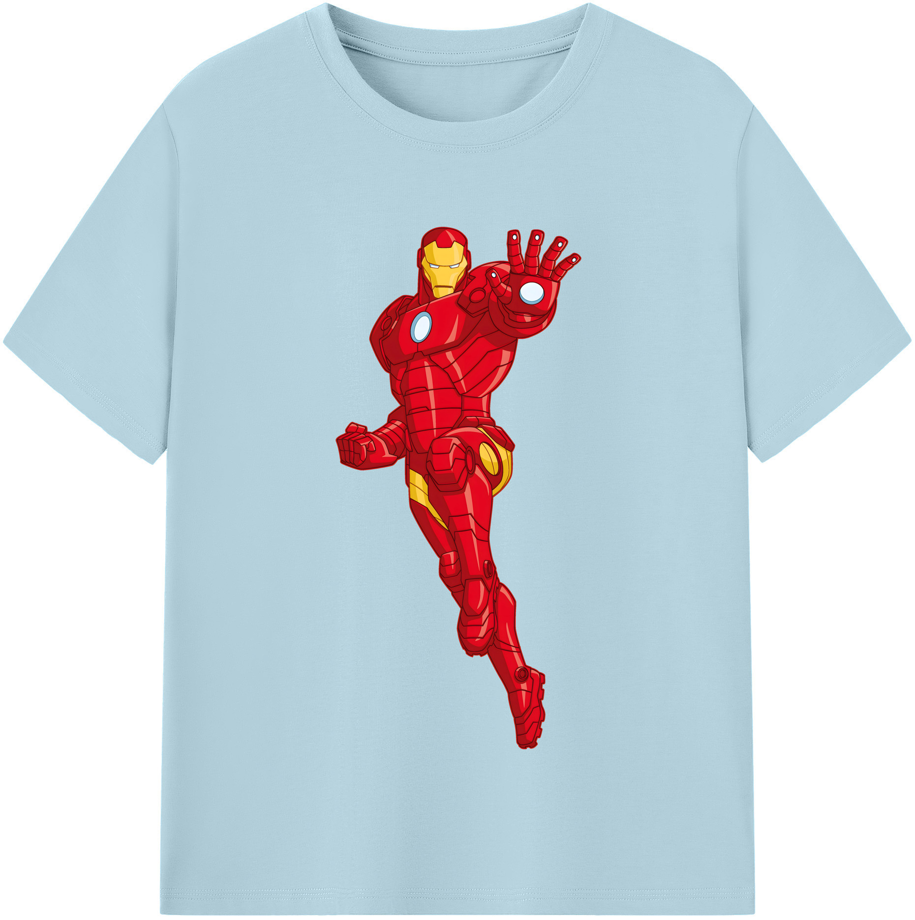 （画像用） アベンジャーズ The Avengers 綿100％半袖Tシャツ（フロントプリント）
